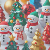 Winter Wonderland Sticker (Voorkant)