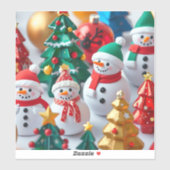 Winter Wonderland Sticker (Vel)