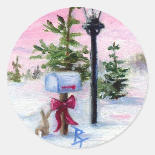 Winter Wonderland sticker (Voorkant)