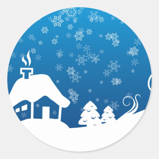 Winter Wonderland Sticker (Voorkant)