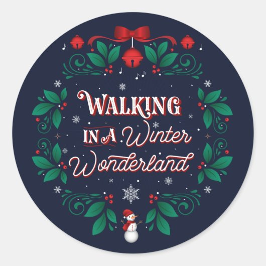 Winter Wonderland Stickers (Voorkant)