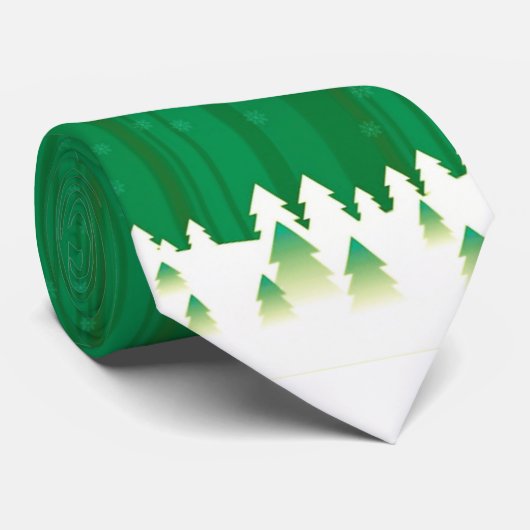 Winter Wonderland Stropdas (Opgerold)