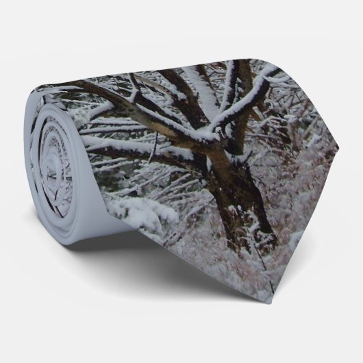 Winter Wonderland Stropdas (Opgerold)