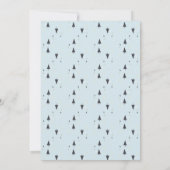 Winter Wonderland Sweet 16 Kaart (Achterkant)