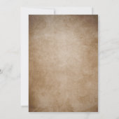 Winter Wonderland Sweet 16 Uitnodiging (Achterkant)