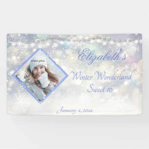 Winter Wonderland Sweet Sixteen Diamonds Sparkle Spandoek