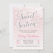 Winter Wonderland Sweet Sixteen Roze Meisjes Verja