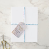 Winter Wonderland Takken Bedankt Cadeaulabel (Met Touw)