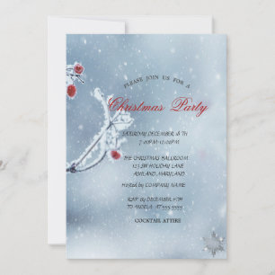 Winter Wonderland Takken Blue Company Kerstmis  Kaart