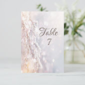 Winter Wonderland takken Kaart (Staand voorkant)