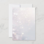 Winter Wonderland takken receptie Kaart (Achterkant)