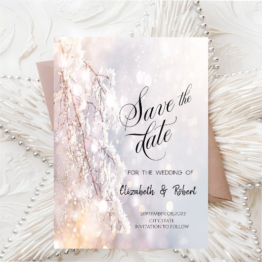 Winter Wonderland Takken Save The Date