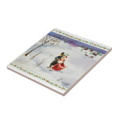 Winter Wonderland Tegel Tegeltje (Zijkant)