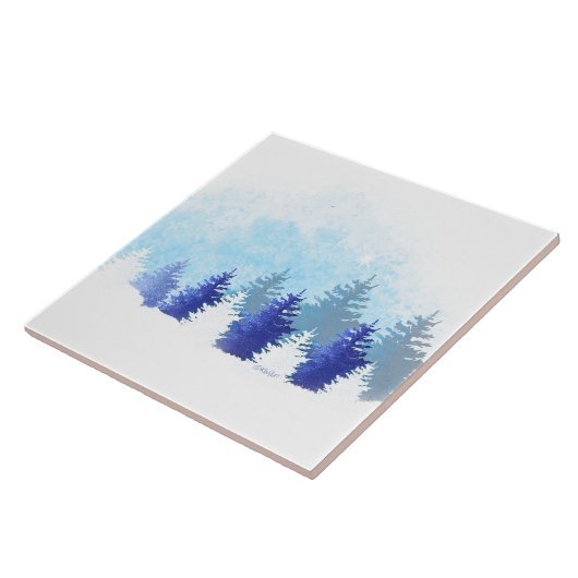 Winter Wonderland Tegeltje (Zijkant)