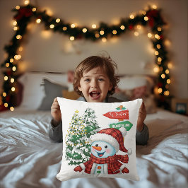 Winter Wonderland - Throw Pillow Kussen