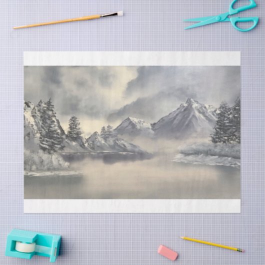Winter Wonderland Tissuepapier (Craft)
