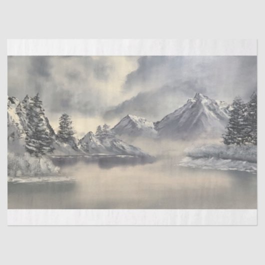 Winter Wonderland Tissuepapier (Voorkant)