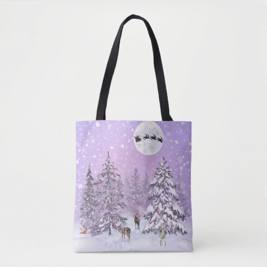 winter wonderland tote bag (Voorkant)