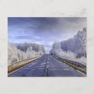Winter Wonderland Travel Photo Briefkaart