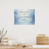 Winter Wonderland Trouw Welkomstbord Poster (Keuken)