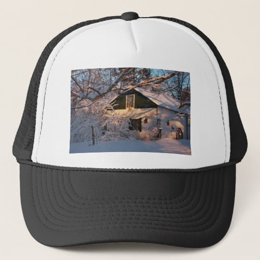 Winter Wonderland Trucker Pet (Voorkant)