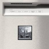 Winter Wonderland, Tsjechië (Fridge Magnet) Magneet (Insitu (Vaatwasser))