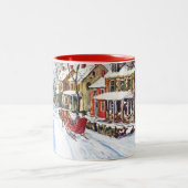 Winter Wonderland Tweekleurige Koffiemok (Center)