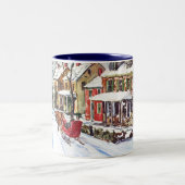 Winter Wonderland Tweekleurige Koffiemok (Center)