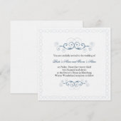 Winter Wonderland Uitnodiging (Voorkant / Achterkant)