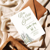 Winter Wonderland Uitnodiging voor Baby shower