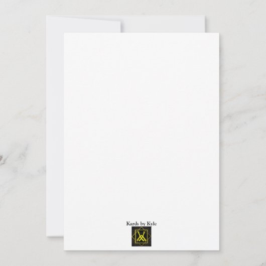 Winter Wonderland Uitnodigingen (Achterkant)