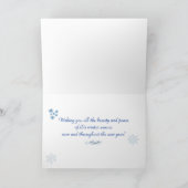 "Winter Wonderland"-vakantiekaart - winterseizoen Feestdagen Kaart (Binnen)