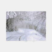 Winter Wonderland van Snow Fleece Deken (Voorkant (Horizontaal))