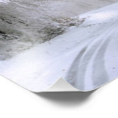 Winter Wonderland van Snow Foto Afdruk (Hoek)