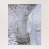 Winter Wonderland van Snow Legpuzzel (Verticaal)