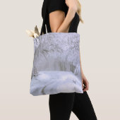 Winter Wonderland van Snow Tote Bag (Dichtbij)
