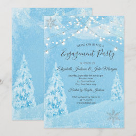 Winter Wonderland, Verloving pijnbomen Kaart