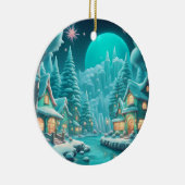 Winter Wonderland Village Ornament (Rechts)