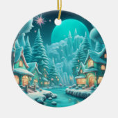 Winter Wonderland Village Ornament (Voorkant)
