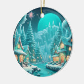 Winter Wonderland Village Ornament (Links)