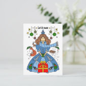 Winter Wonderland voor Kerstmis Briefkaart (Staand voorkant)