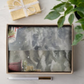 Winter Wonderland:  vrachtwagen kerstbomen Tissuepapier (Geschenk)