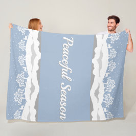 Winter Wonderland Vreedzaam Seizoen Fleece Deken