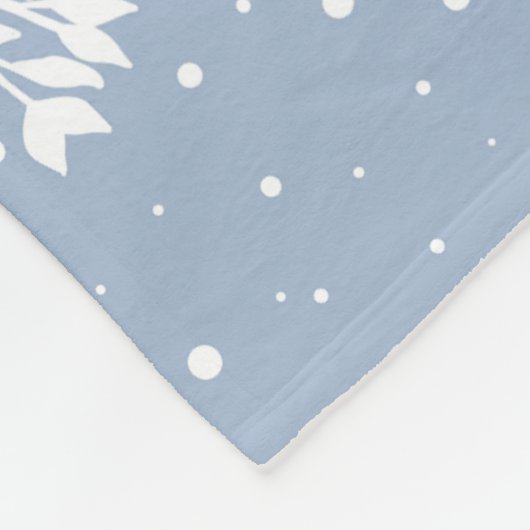 Winter Wonderland Vreedzaam Seizoen Fleece Deken (Hoek)