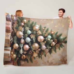 "Winter Wonderland Vreugde" Fleece Deken