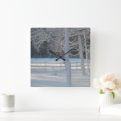 Winter Wonderland Wall klok (Huis)