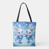 Winter Wonderland Waltz Tote Bag (Achterkant)