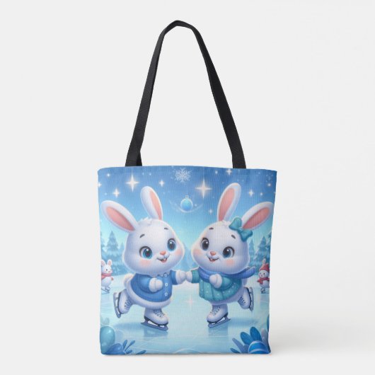 Winter Wonderland Waltz Tote Bag (Achterkant)