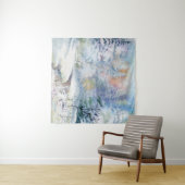 Winter Wonderland: Waterverf Landschap Wandkleed (In Situ (horizontaal))