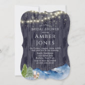 Winter Wonderland | Waterverf Vrijgezellenfeest Ui Kaart (Voorkant)